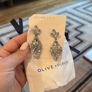 Olive + Piper wedding bridal earrings